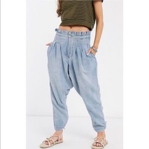 Free People Mover and Shaker boho harem jeans